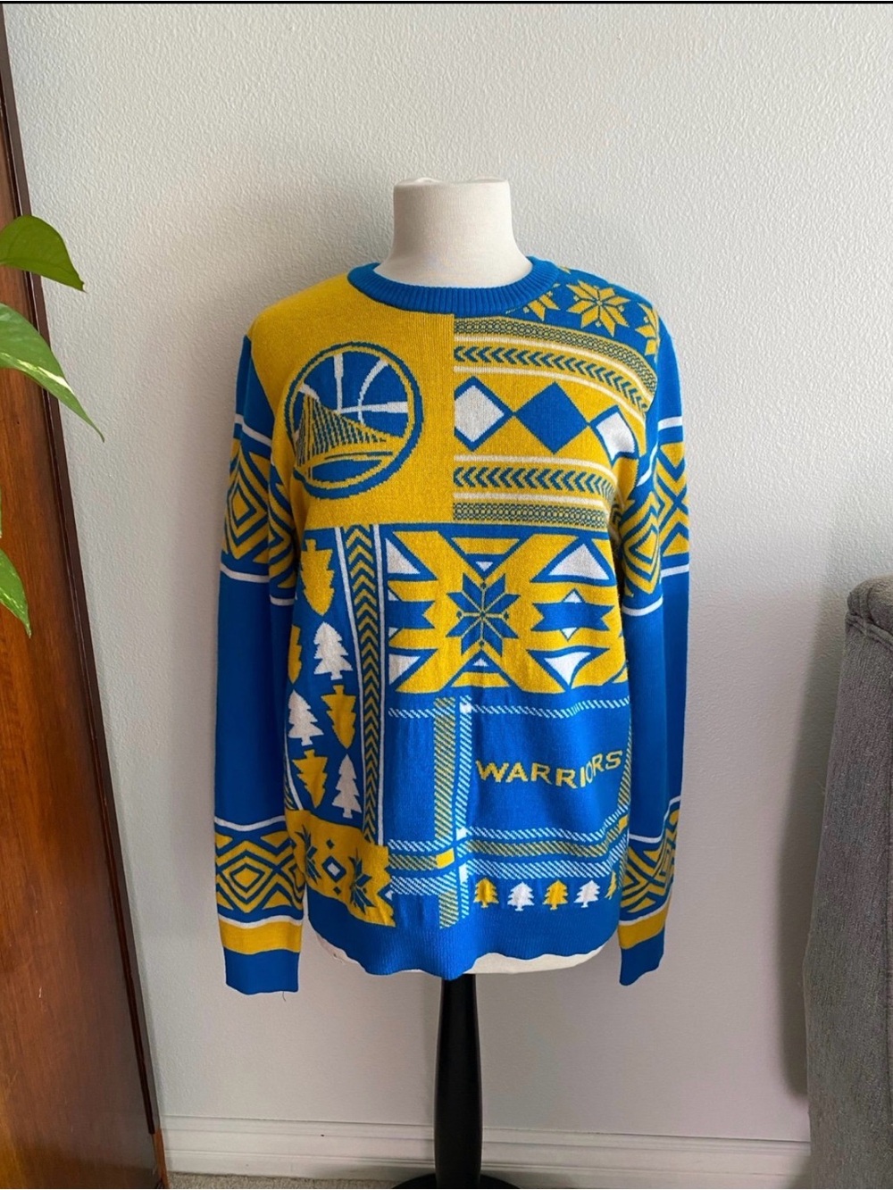 NBA Golden State Warriors Christmas sweater